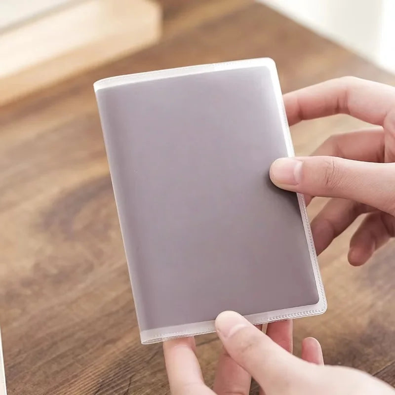 Frosted Passport Cover — Protective Document Holder & Card Sleeve
