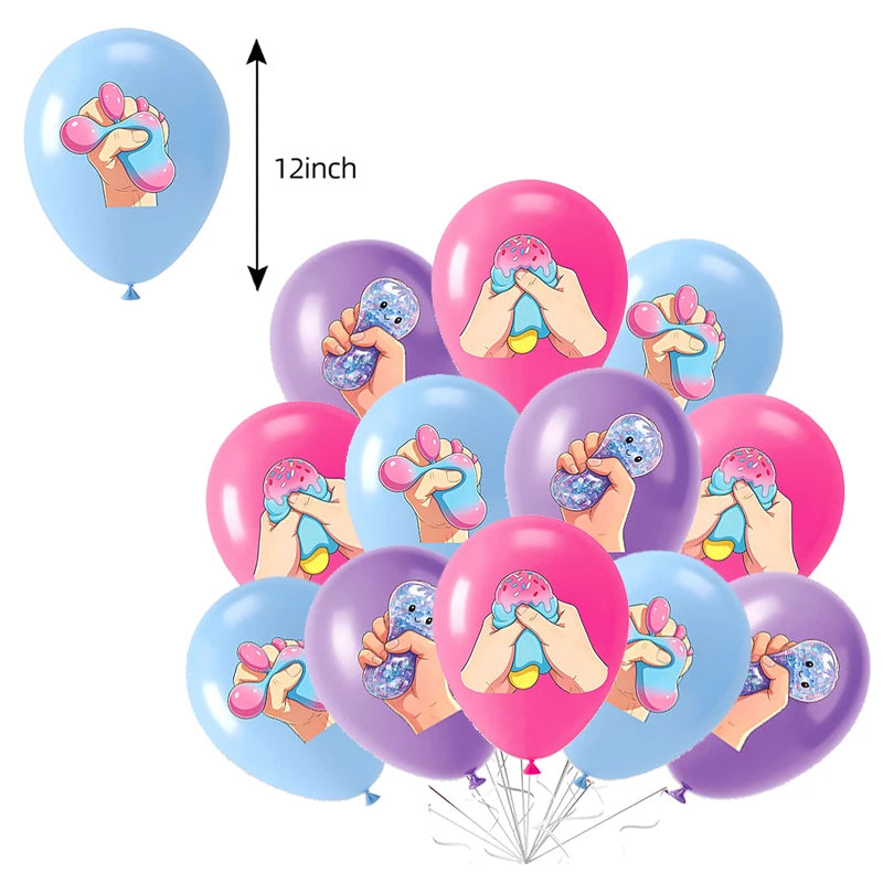 Dumpling Theme Party Decoration Set — Birthday Party Supplies & Favors