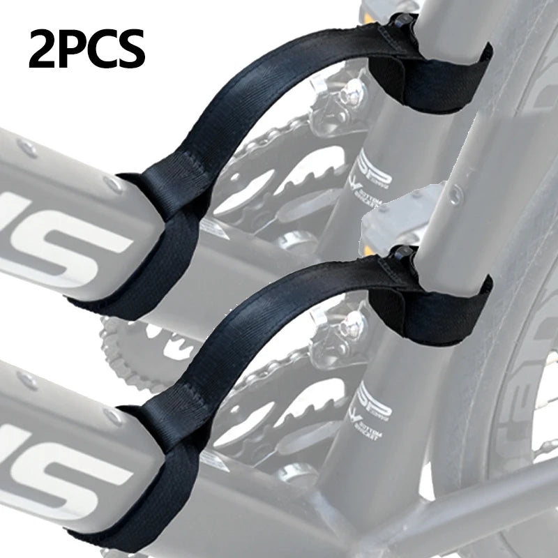 Bicycle Carrying Hand Straps — Portable Luggage and Equipment Tie