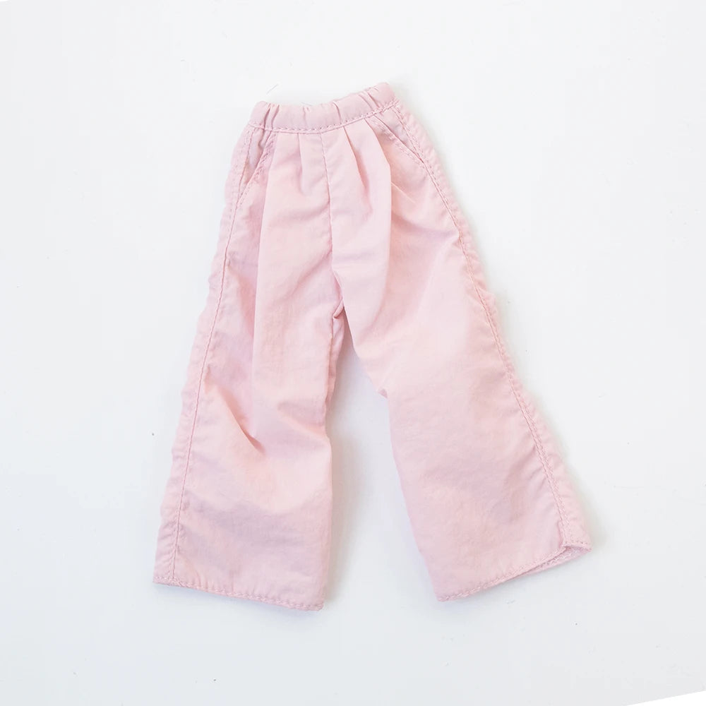 XiDonDon Off-Shoulder Top and Wide-Leg Pants Set — Trendy Doll Outfit