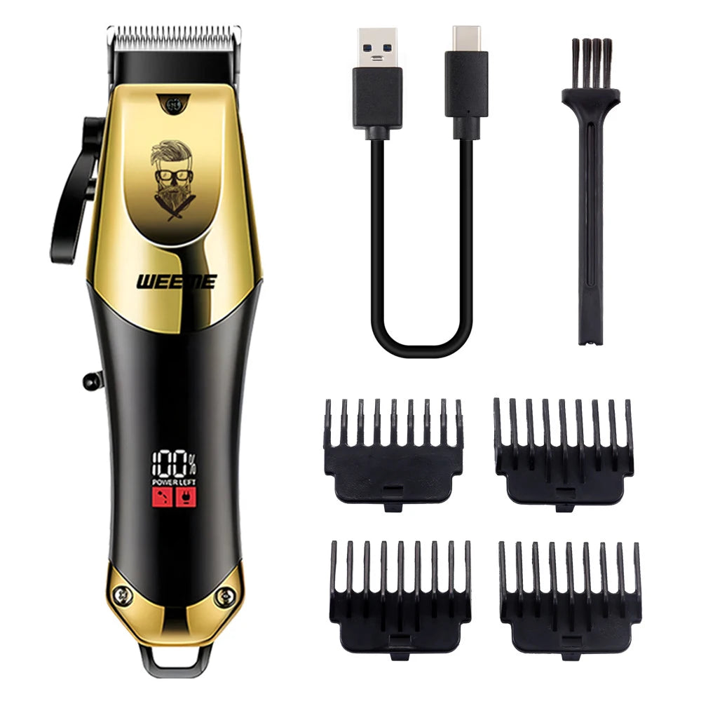 XMSJ Electric Hair Clipper — Rechargeable Trimmer