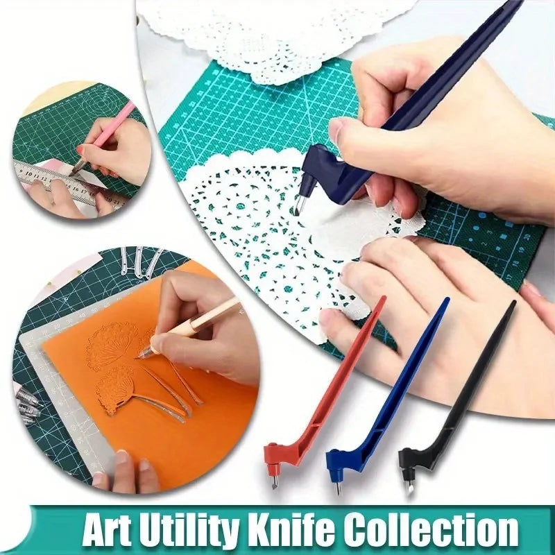 Craft Cutting Pen Tool — 360 Degree Rotating Blade for Precision Art