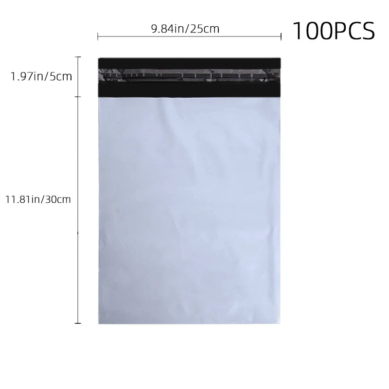 gather momentum Waterproof Poly Mailers — Extra Strong Grey Shipping Bags
