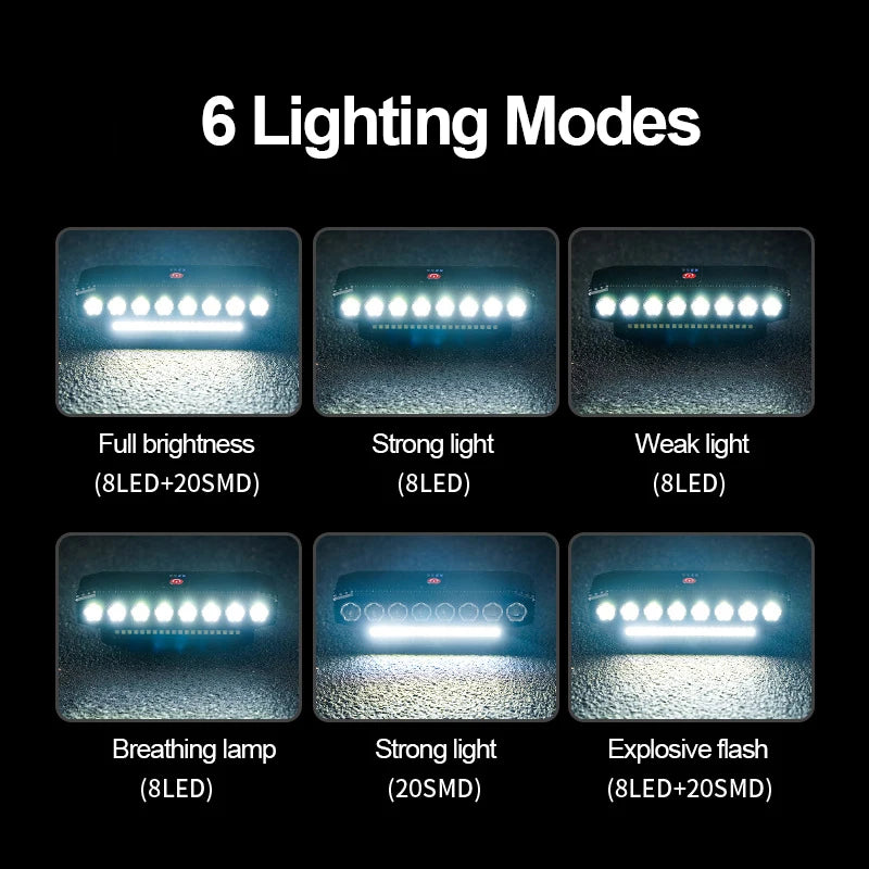 USB Rechargeable Bicycle Light — High-Brightness Handlebar Headlight