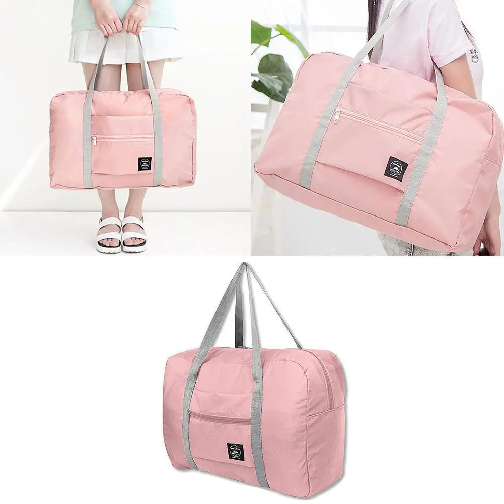 Foldable Travel Duffel Bag — Versatile Weekender & Gym Tote