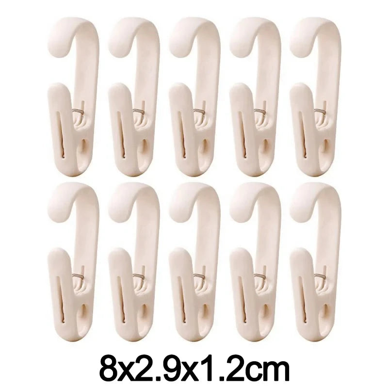 Multifunctional Hanging Storage Clips — Versatile Home Organization Hooks