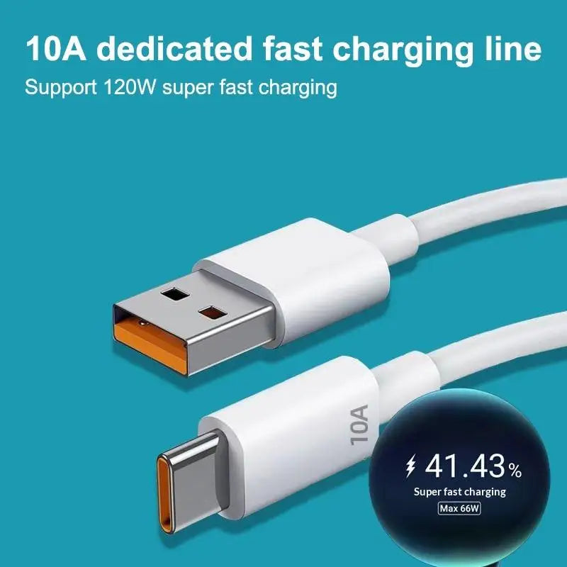 eelhoe 240W USB-C Fast Charging Cable — Durable Braided Cord for Laptops and Phones