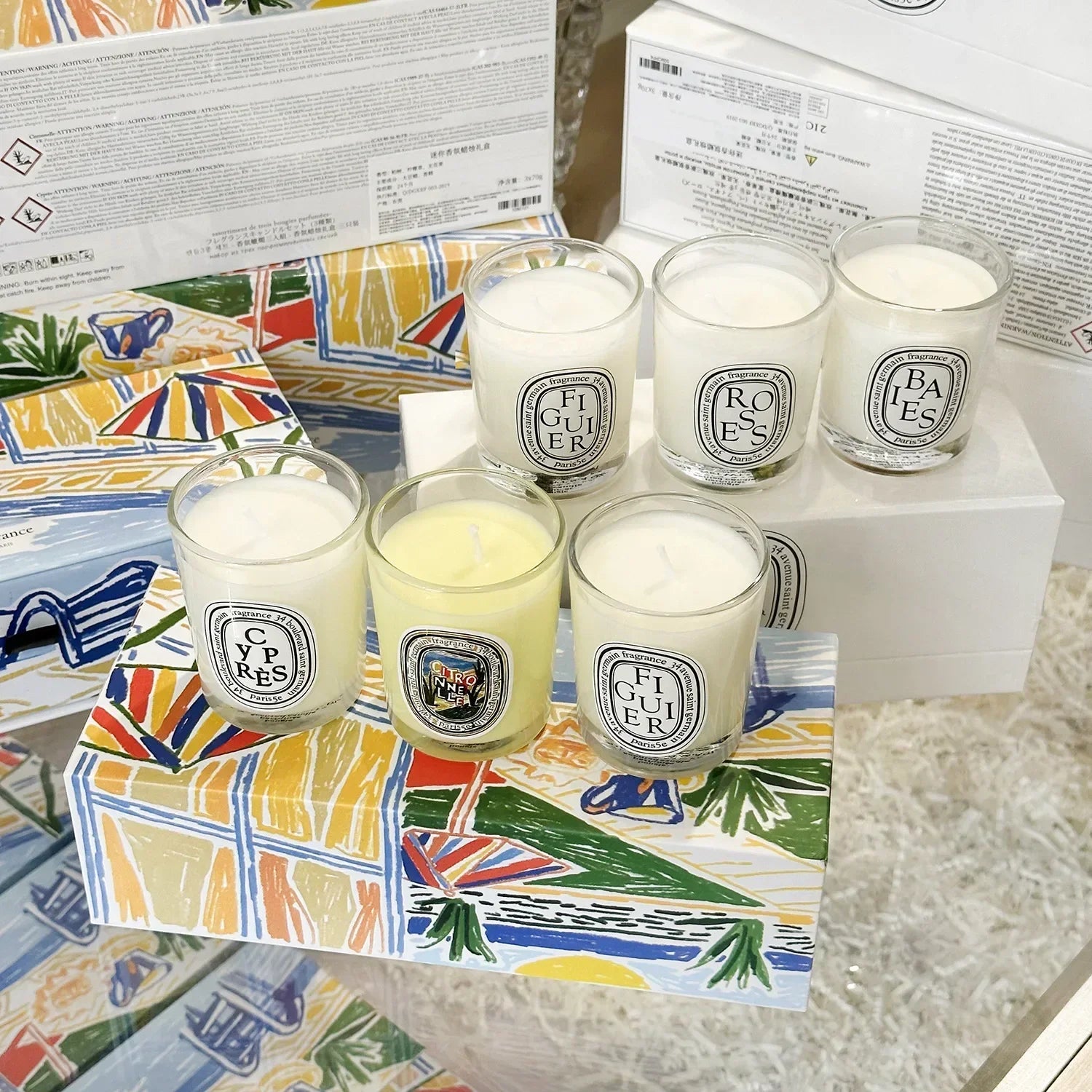 Aromatherapy Scented Candle — Elegant Gel Wax Home Fragrance Gift