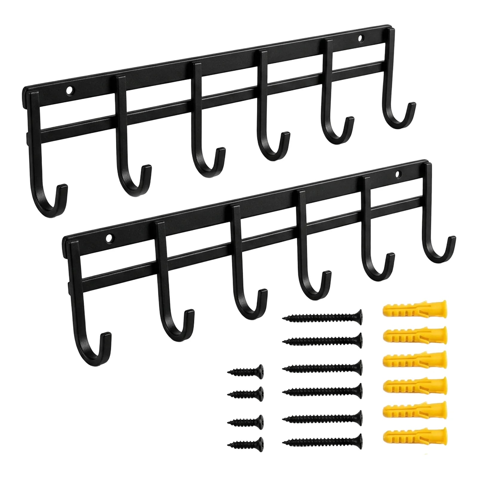 Kitchen Hook Rack — Utensil Holder, Wall Mount