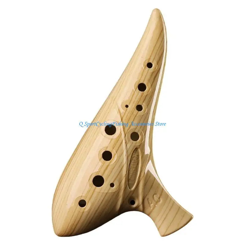 12 Hole Ceramic Ocarina — Musical Wind Instrument for Beginners