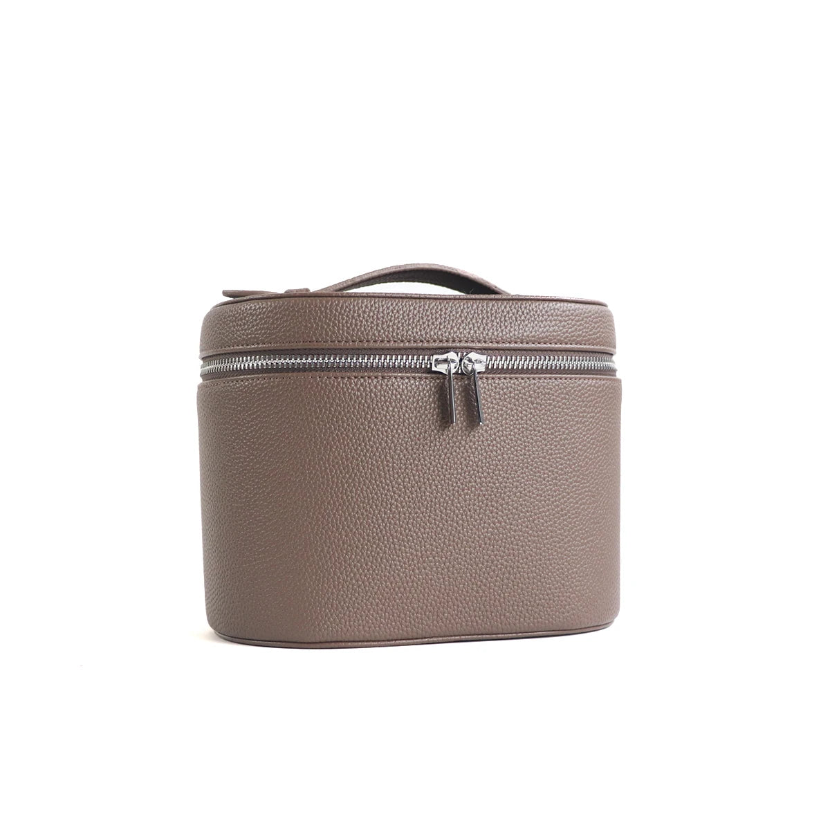 Personalized PU Leather Cosmetic Bag — Large Capacity Travel Makeup Organizer