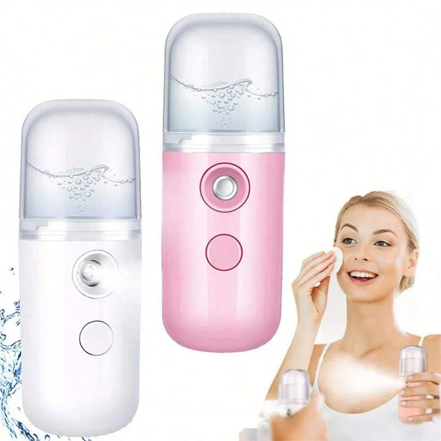 AXH Mini Facial Steamer — Portable USB Moisturizing Skincare Tool