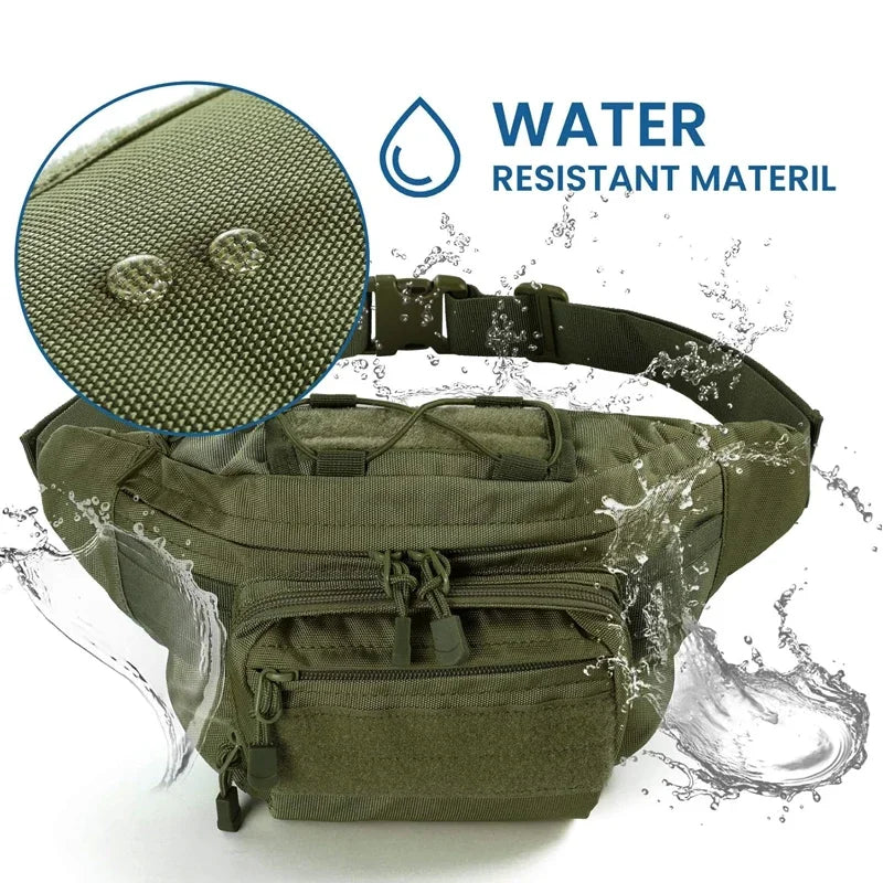 weixier Multi-Function Waist Pack — Durable Outdoor Fanny Pack for Hiking