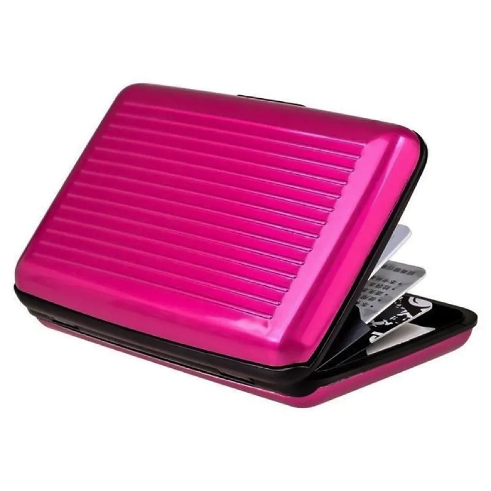 Slim Metal Card Wallet — Durable Protective Holder for Daily Use