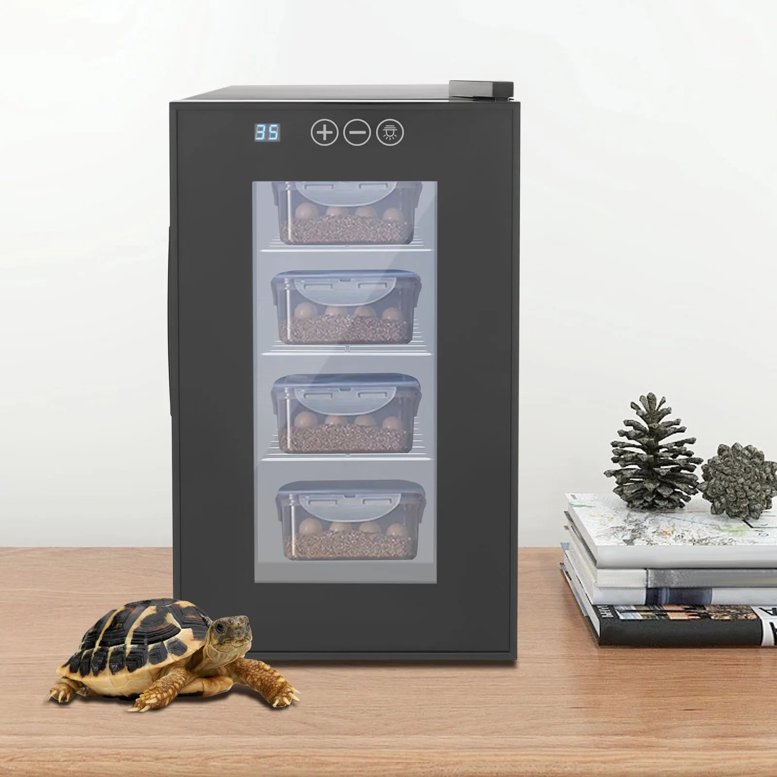 Bymaocar Intelligent Reptile Incubator — Constant Temperature & Humidity Hatching Box