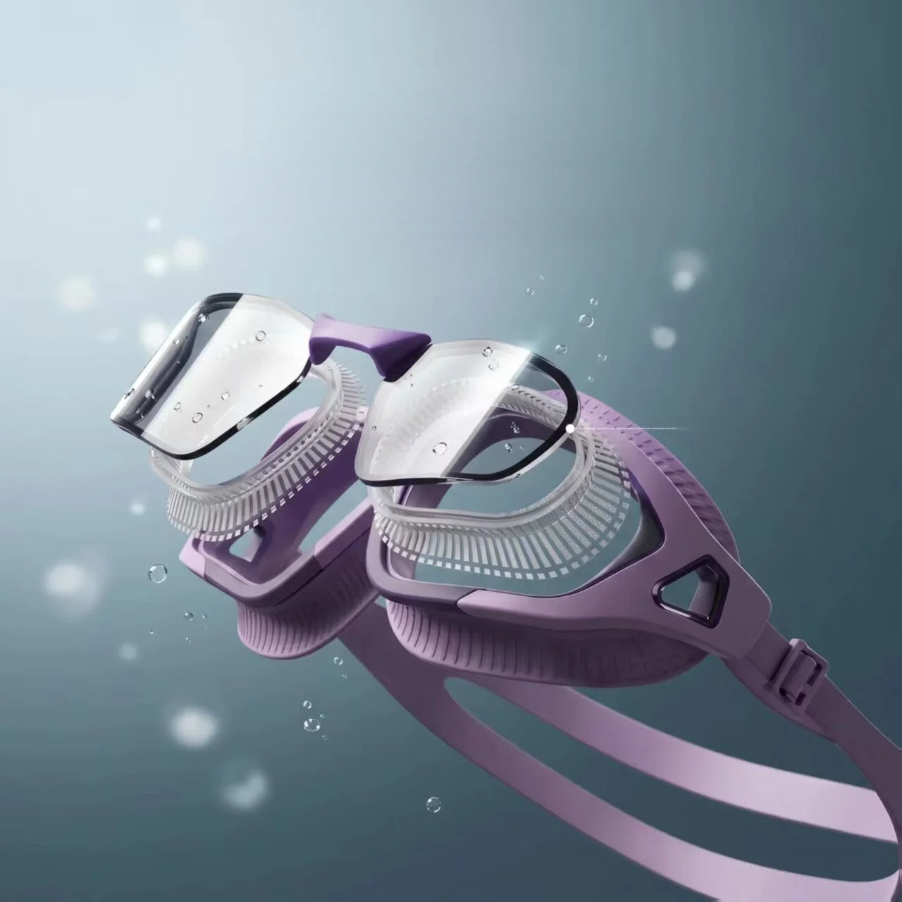 Professional Swimming Goggles Set — Anti-Fog High-Definition Eyewear