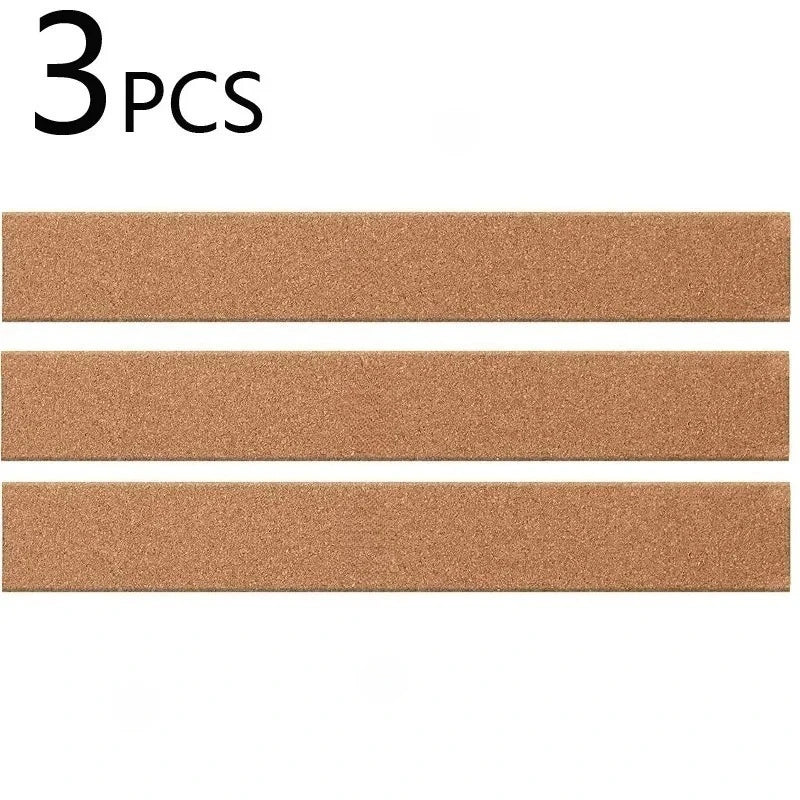 Self-Adhesive Cork Strip Board — Customizable Bulletin Board for Office & Home