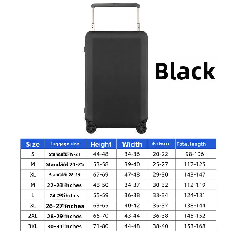 Thickened Luggage Protector Cover — Dustproof Suitcase Guard for Travel