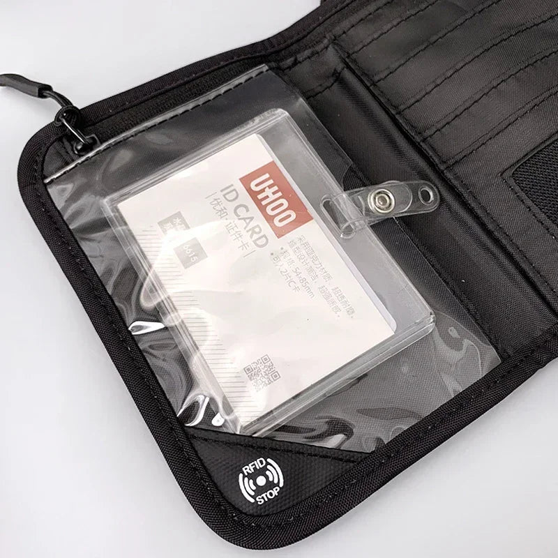 SMHXIANGQIANJIN Waterproof Passport Holder — Multifunctional Travel Wallet