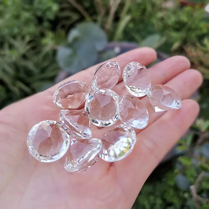 BOTG Crystal Mini Diamond Beads — Decorative Glass Figurine Ornaments