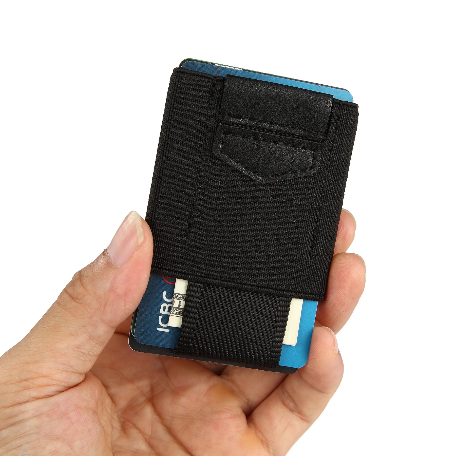 Ultra Slim Card Holder Wallet — Minimalist Nylon Design for Men and Women