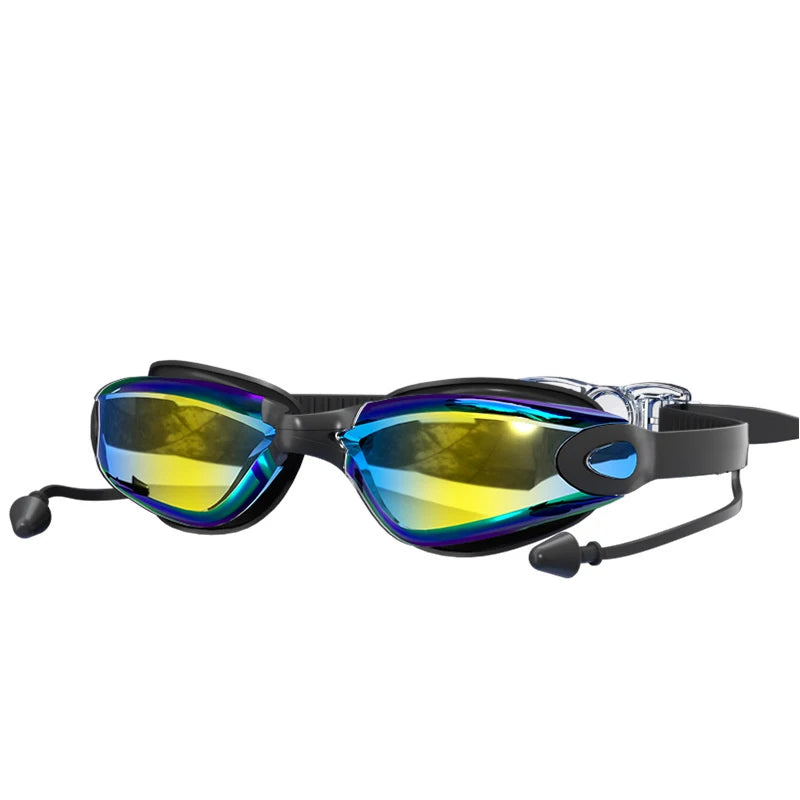 Professional Anti-Fog Swimming Goggles — Waterproof HD Vision Eyewear