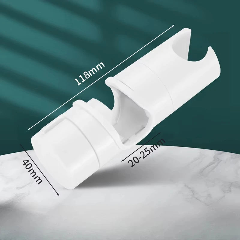 BAIHUAN Universal Shower Head Holder — Adjustable Slide Bar Bracket