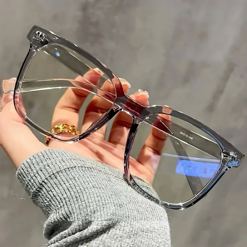 Square Blue Light Blocking Glasses — 3-Piece Unisex Eyewear Set