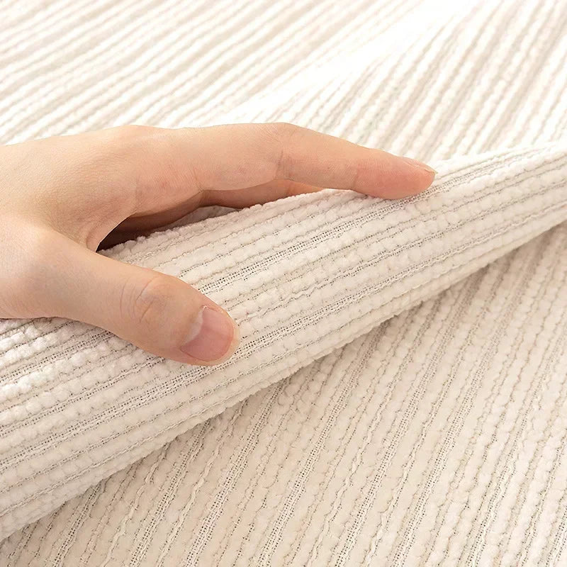 Chenille Sofa Mat Cover — Anti-Slip Cushion Protector for Living Room