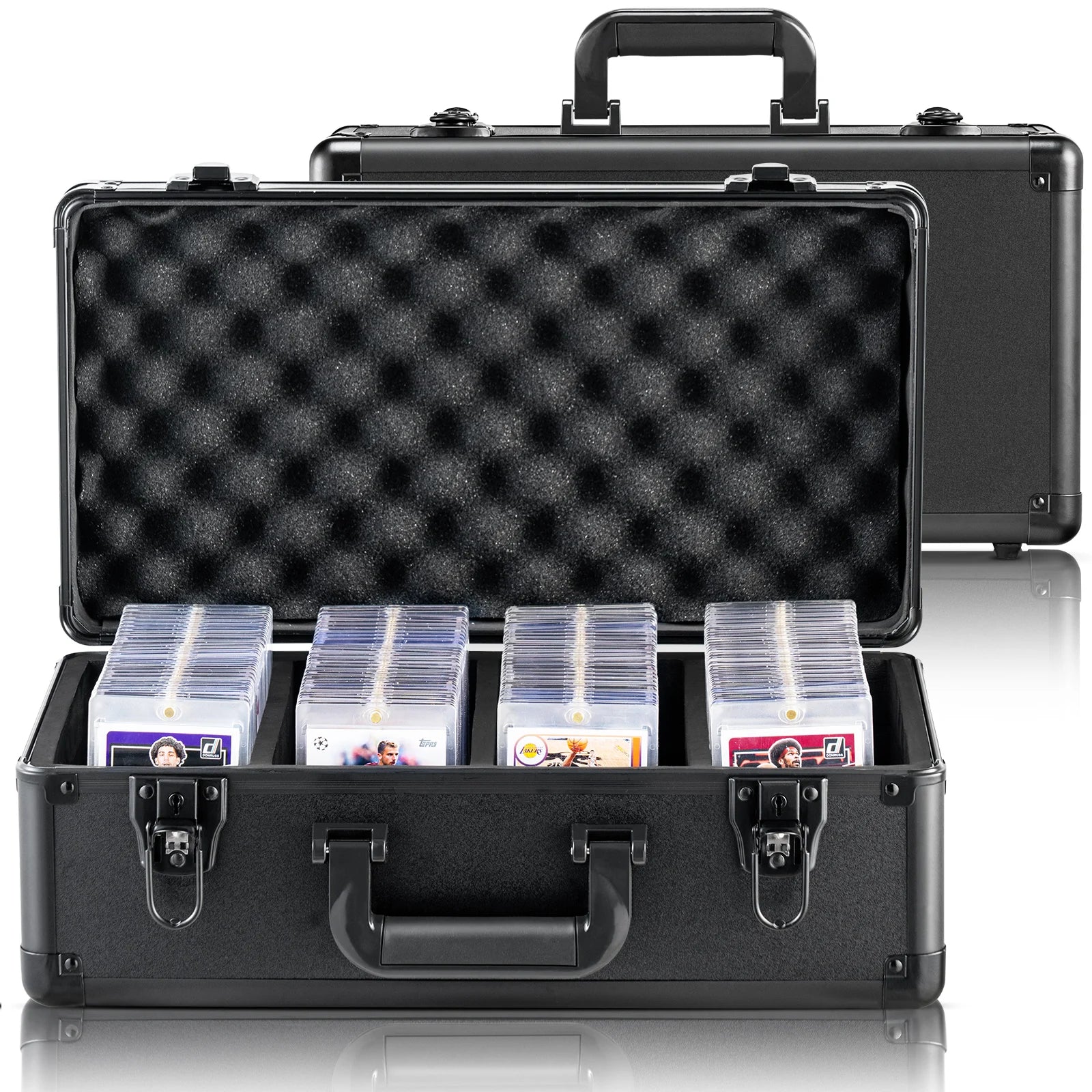 SucceBuy Graded Card Storage Box — Secure Lockable Collector Case