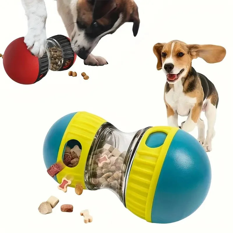 Interactive Dog Snack Dispenser — Slow Feeder Toy for Healthy Eating