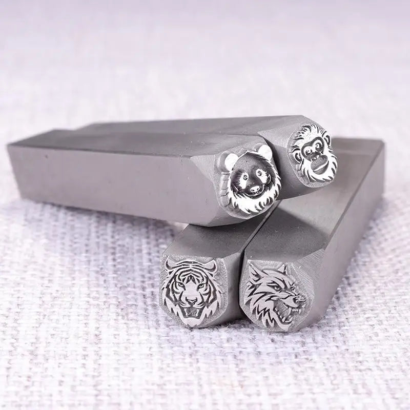 Animal Head Steel Stamp Punch — Engraving Mold for DIY Jewelry Making