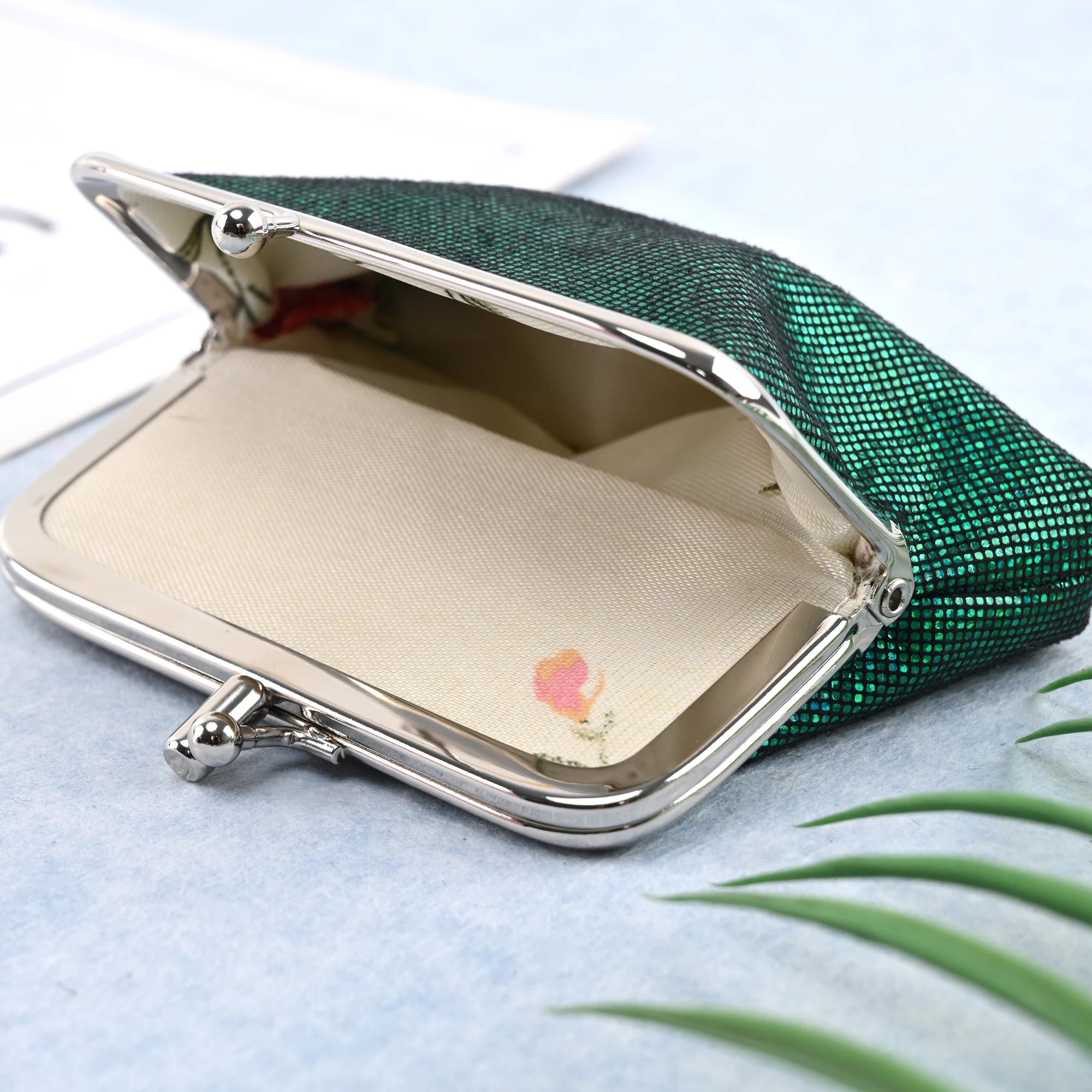 Retro Double Layer Coin Purse — Compact Mini Money Bag & Card Holder