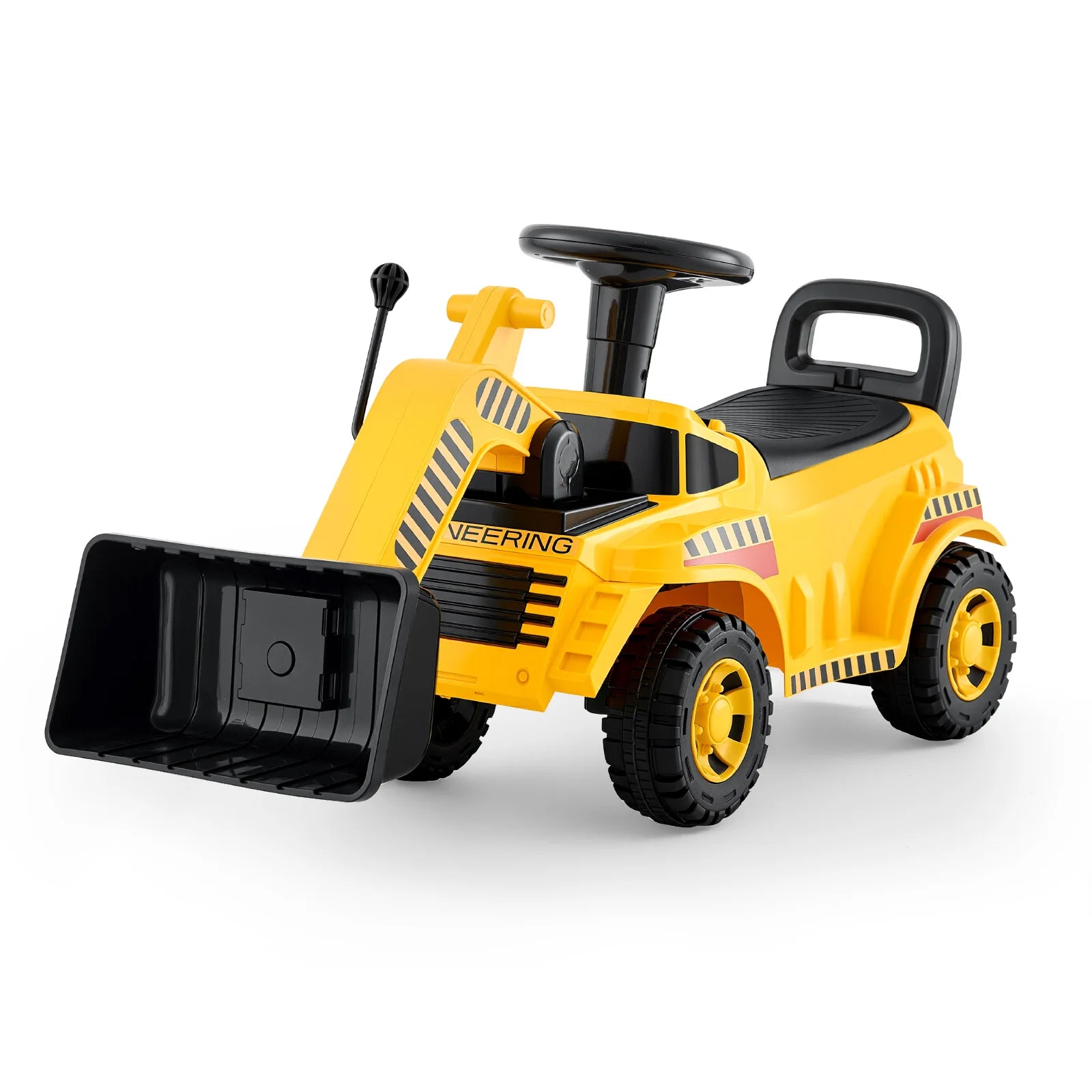 SucceBuy Ride On Excavator Car — Construction Toy with Under-Seat Storage