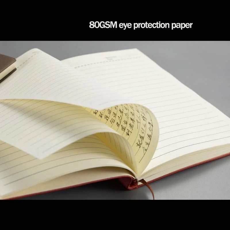 Leather Notebook — Lined Journal