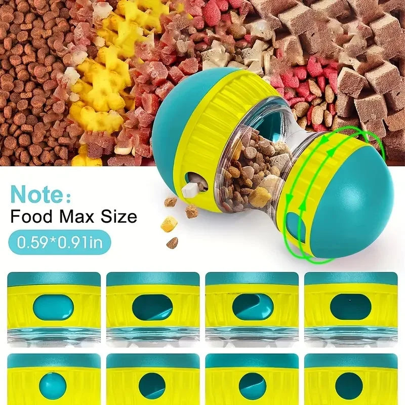 Interactive Dog Snack Dispenser — Slow Feeder Toy for Healthy Eating