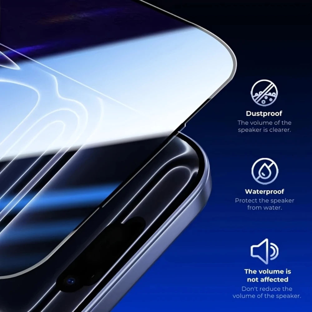 NNBILI Ultra HD Tempered Glass Screen Protector — 5-Pack Full Coverage Set