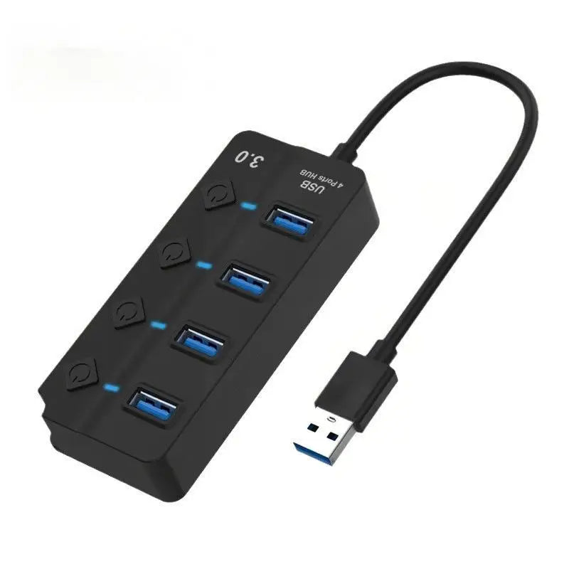 PHONEPACE USB 3.0 Hub — Multi-Port Expansion with Independent Switches