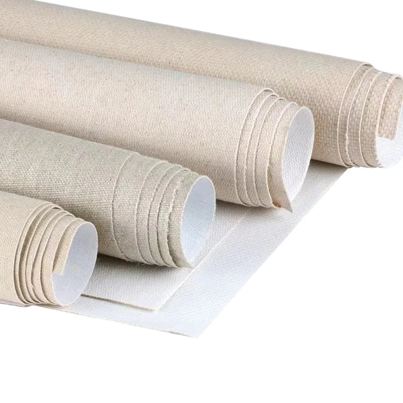 Linen Blend Canvas Roll — Professional Surface for Oil and Acrylic Painting