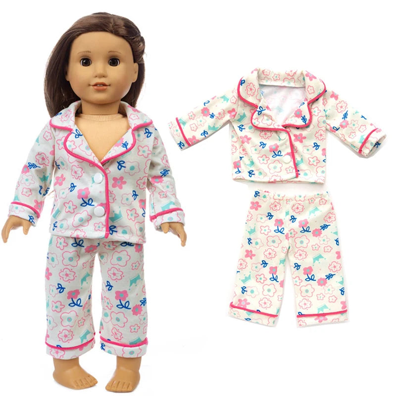 Miao Mama ai wawa Winter Doll Coat — Warm Outfit for 18 Inch Dolls
