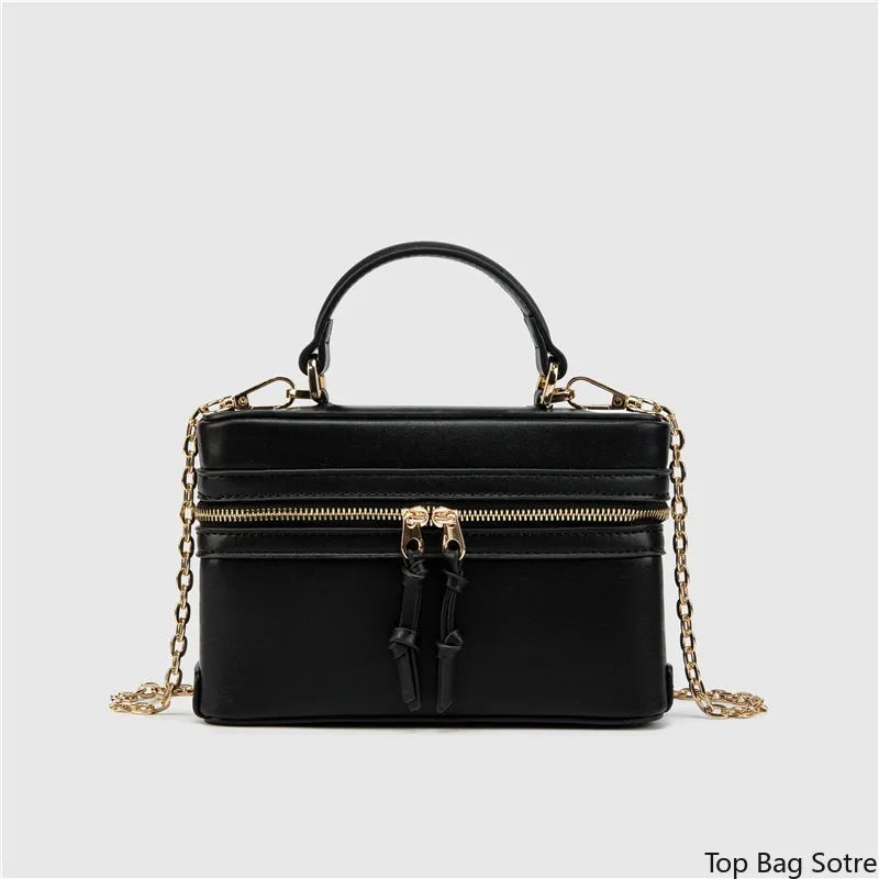 miflame Women's Mini Crossbody Bag — Structured Convertible Shoulder Bag
