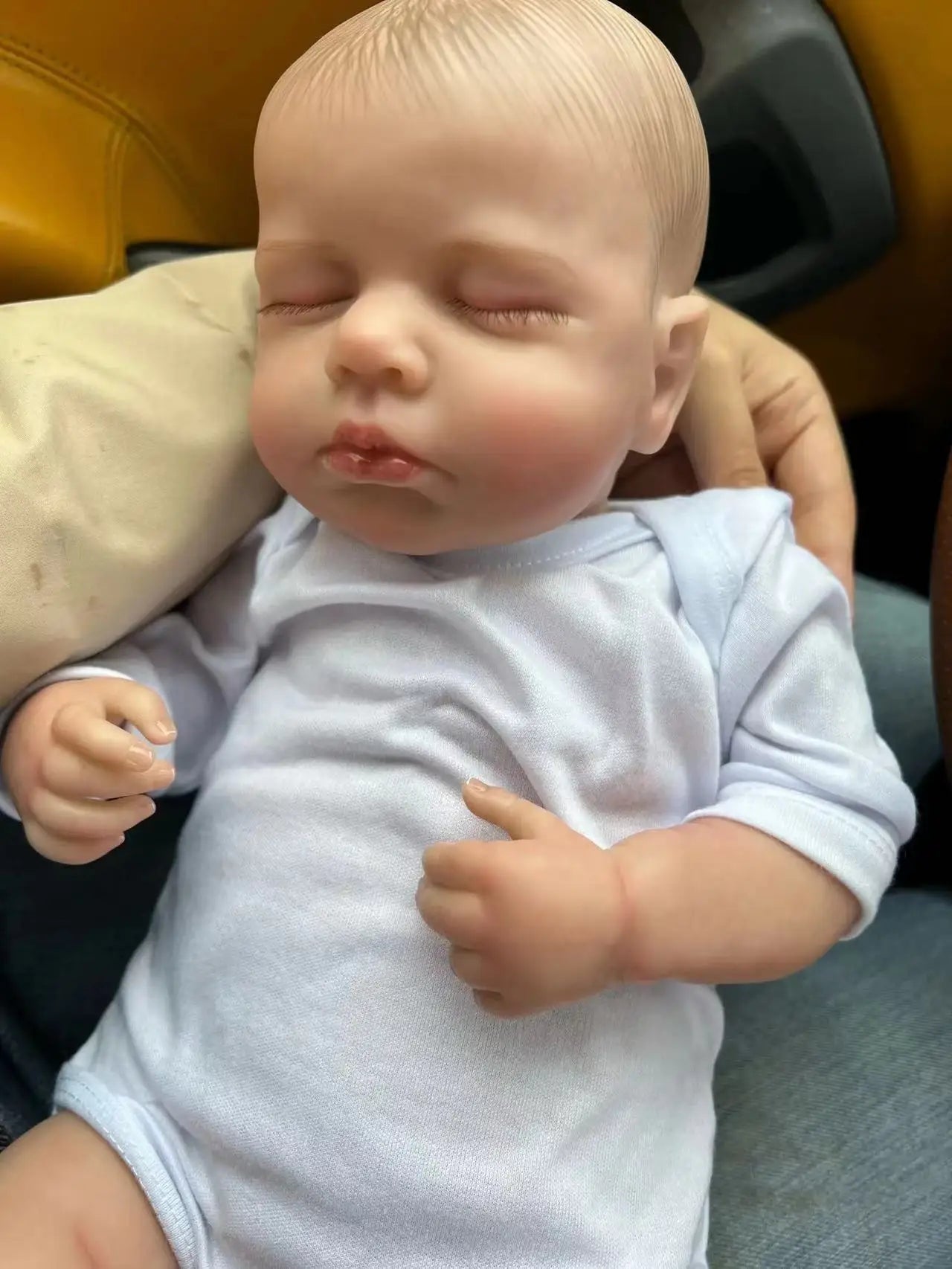 MRB Realistic Reborn Baby Doll — 19 Inch Vinyl Cloth Body Handmade Toy
