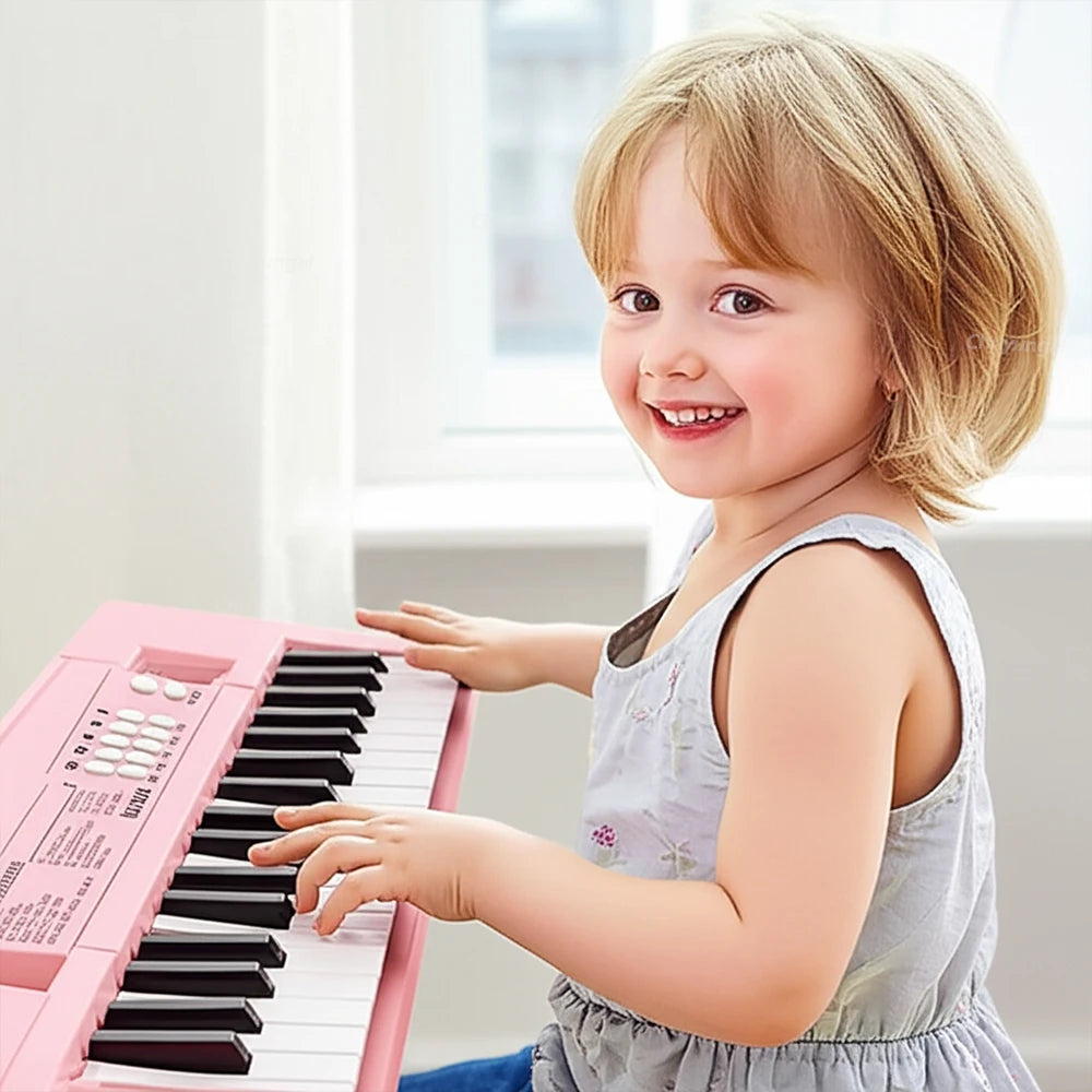 Chriyungel 37-Key Electronic Piano — Musical Instrument with Microphone