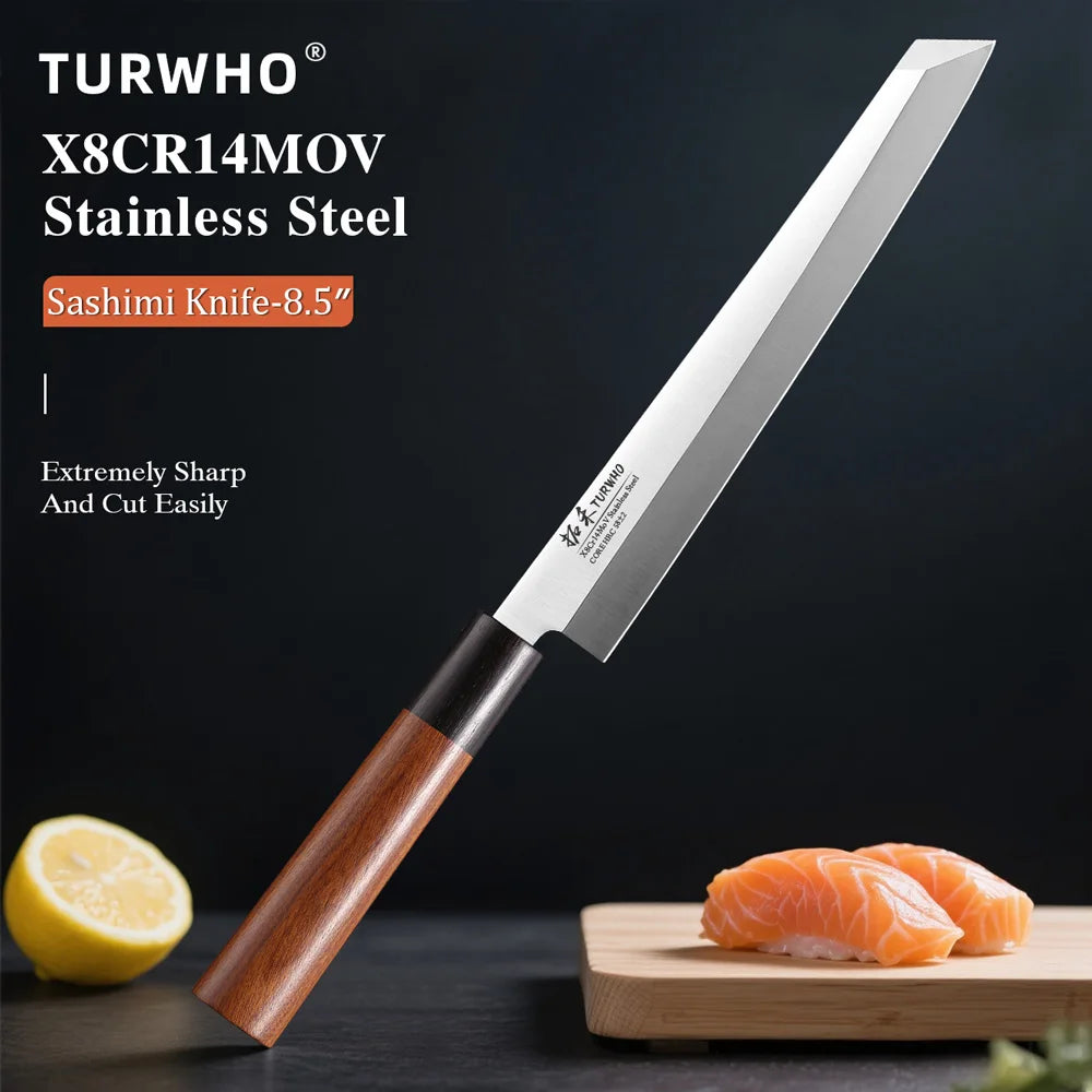 TURWHO Sashimi Knife — Professional Stainless Steel Filleting Blade