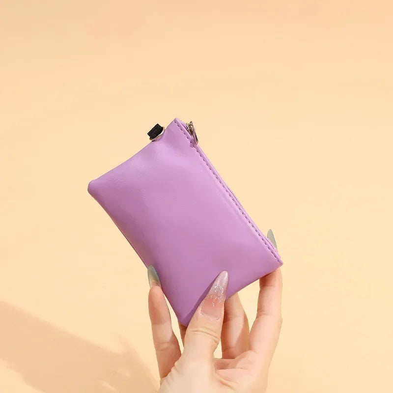 eTya Mini PU Leather Wallet — Compact Coin Purse & Card Holder