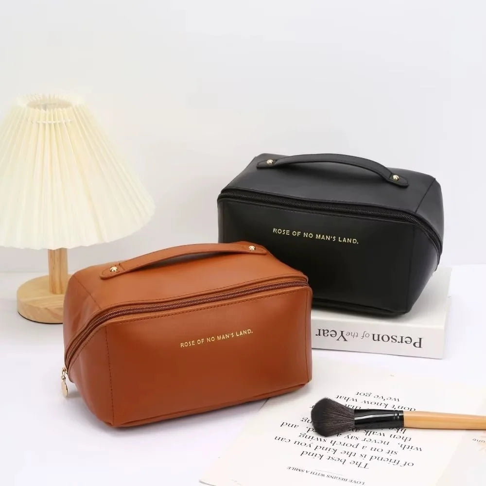 Portable Travel Cosmetics Storage Bag — Large Capacity Waterproof Makeup Organizer