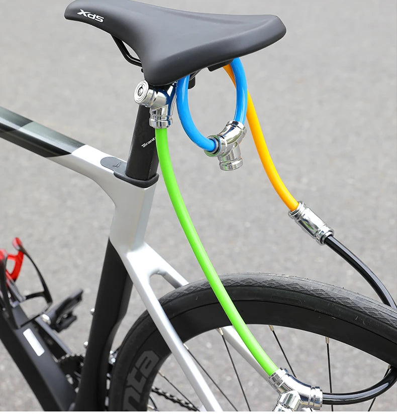 Steel Wire Bicycle Cable Lock — Portable Anti-Theft Security for Mountain Bikes