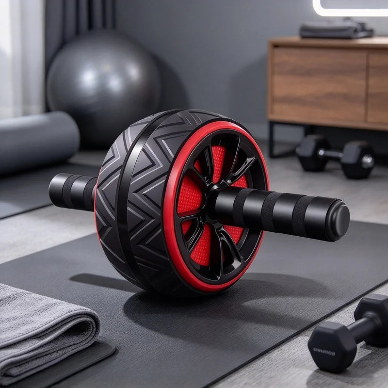 Abdominal Roller Wheel — Core Strength Trainer for Home Workouts
