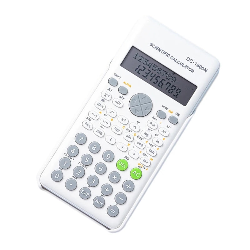 Scientific Function Calculator — 240 Functions with Hard Protective Case