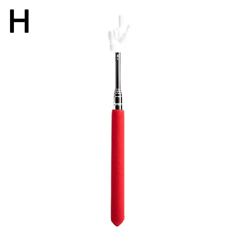Retractable Telescopic Teacher Pointer — Non-Slip Steel Classroom Stick